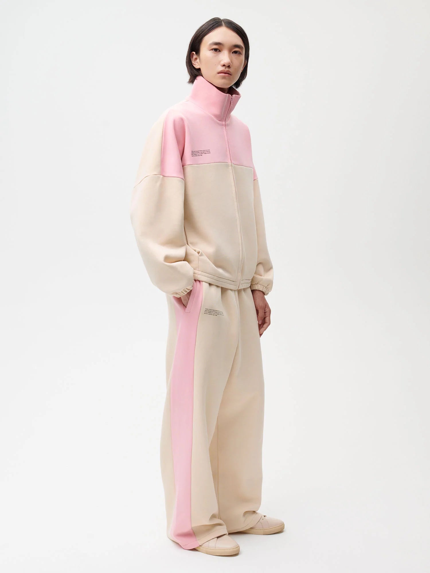 Recycled-Cotton-Colour-Block-Loose-Leg-Track-Pants-Sakura-Pink-Sand-Male-1