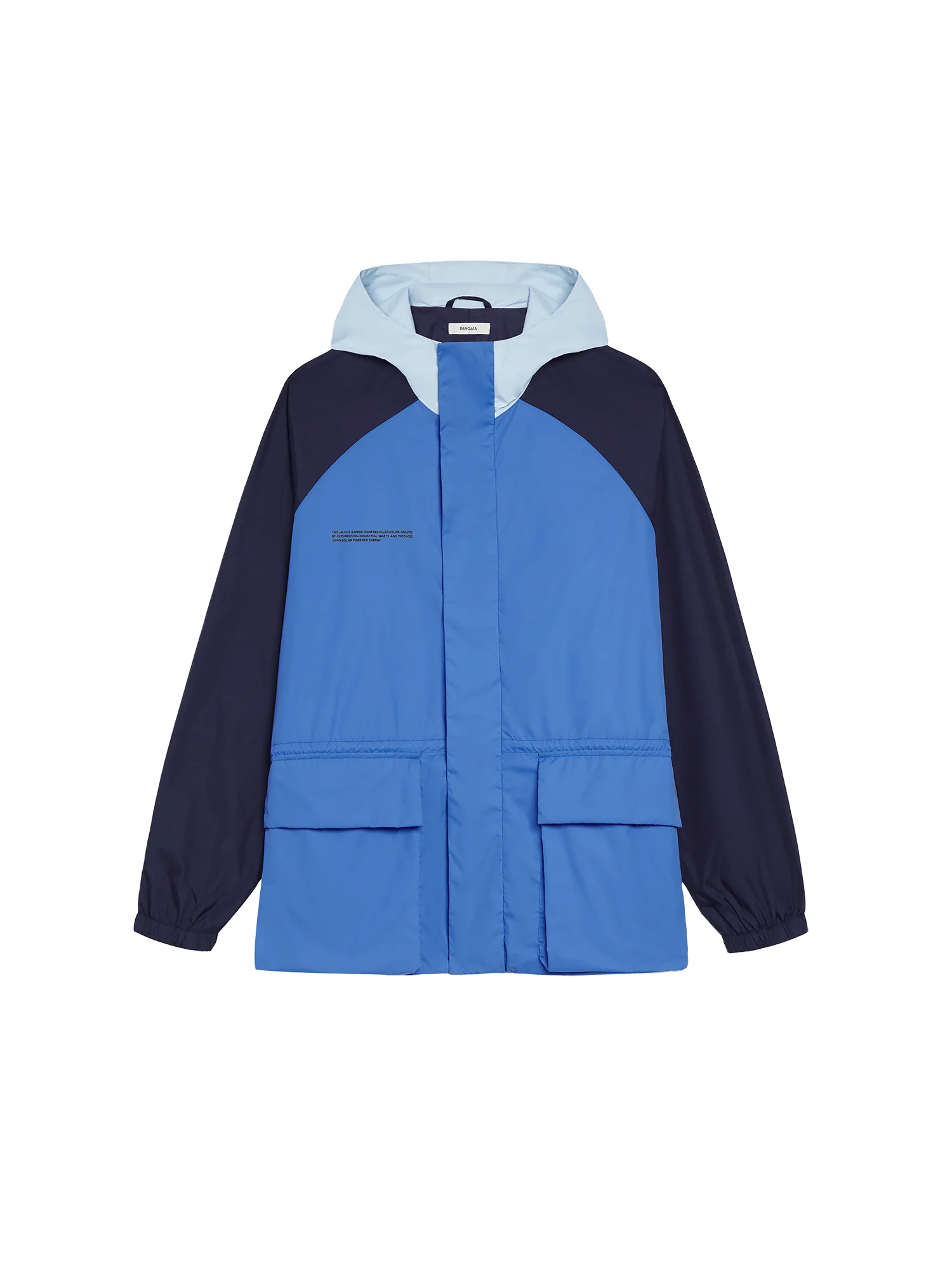 Recycled-Nylon-Colour-Block-Jacket-Cerulean-Blue-packshot-3