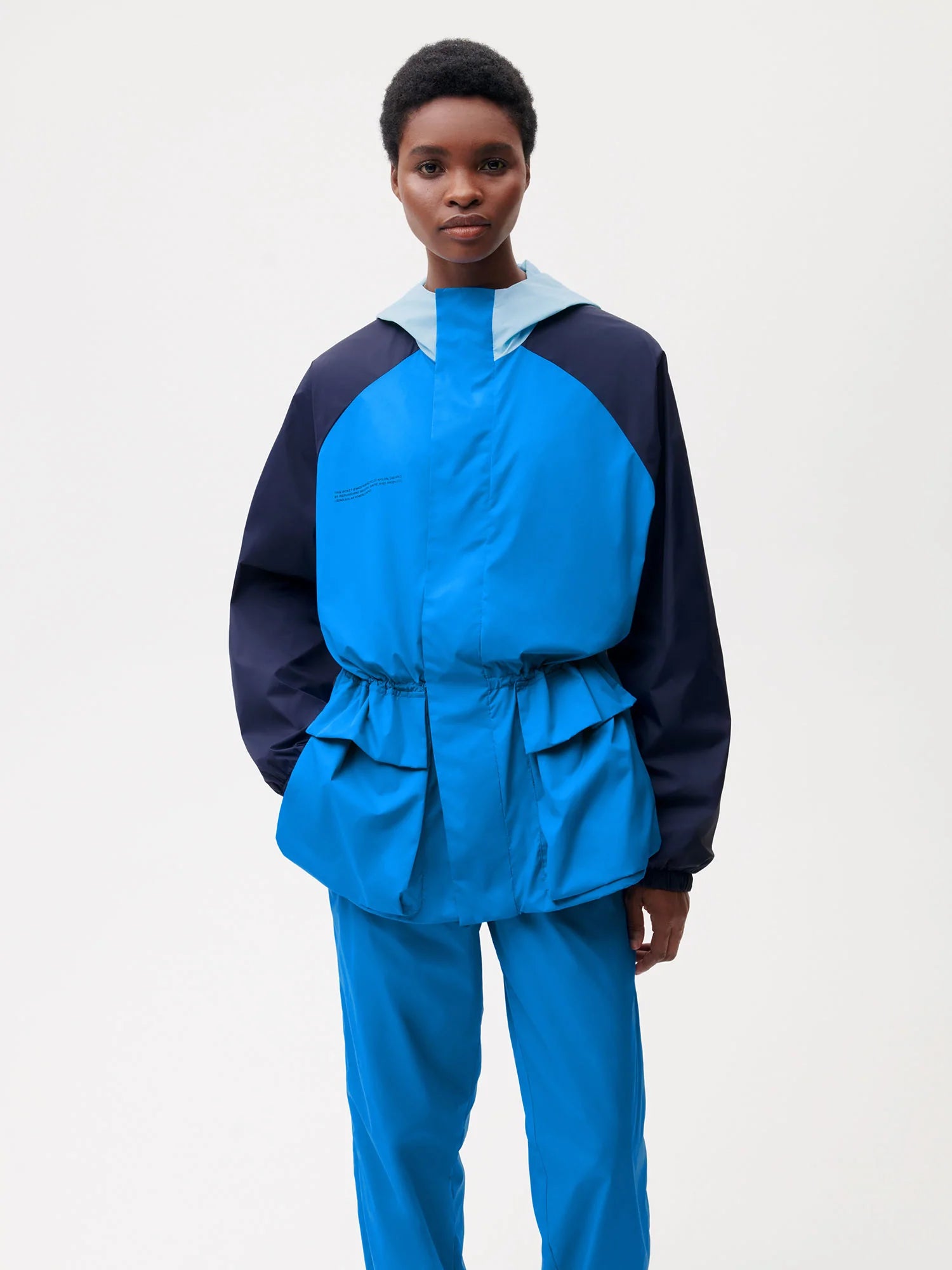 Recycled-Nylon-Colour-Block-Jacket-Cerulean-Blue-Navy-Powder-Blue-Female-1