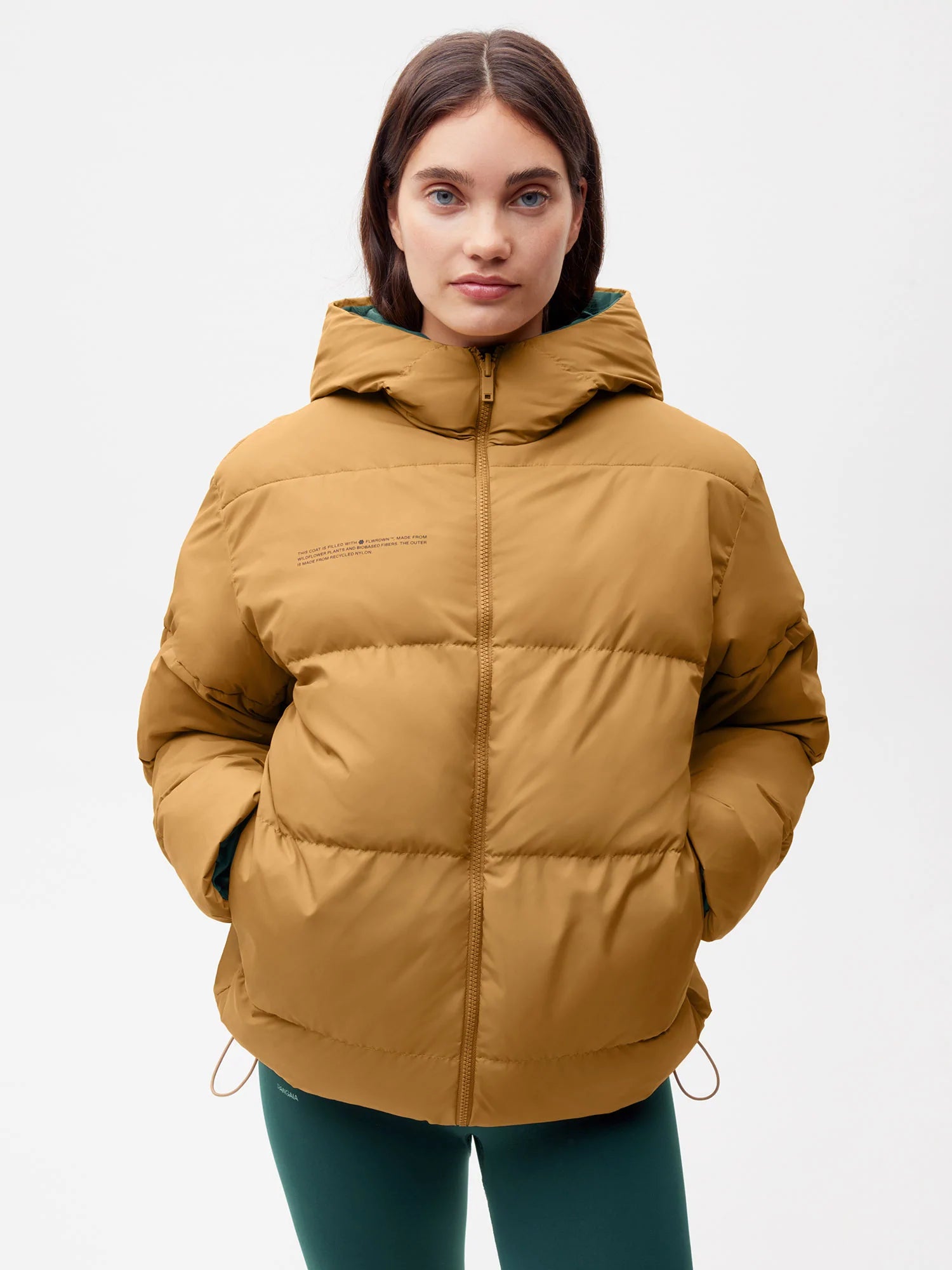 Recycled-Nylon-FLWRDWN-Mid-Jacket-Foliage-Green-Copper-Brown-Female-2-1