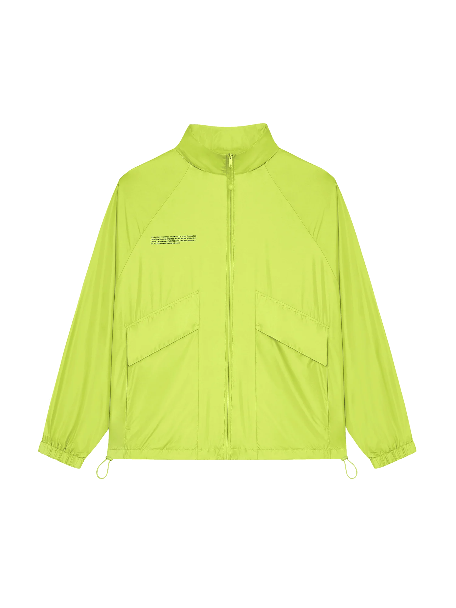 Recycled-Nylon-Jacket-Lime-Green-packshot-3