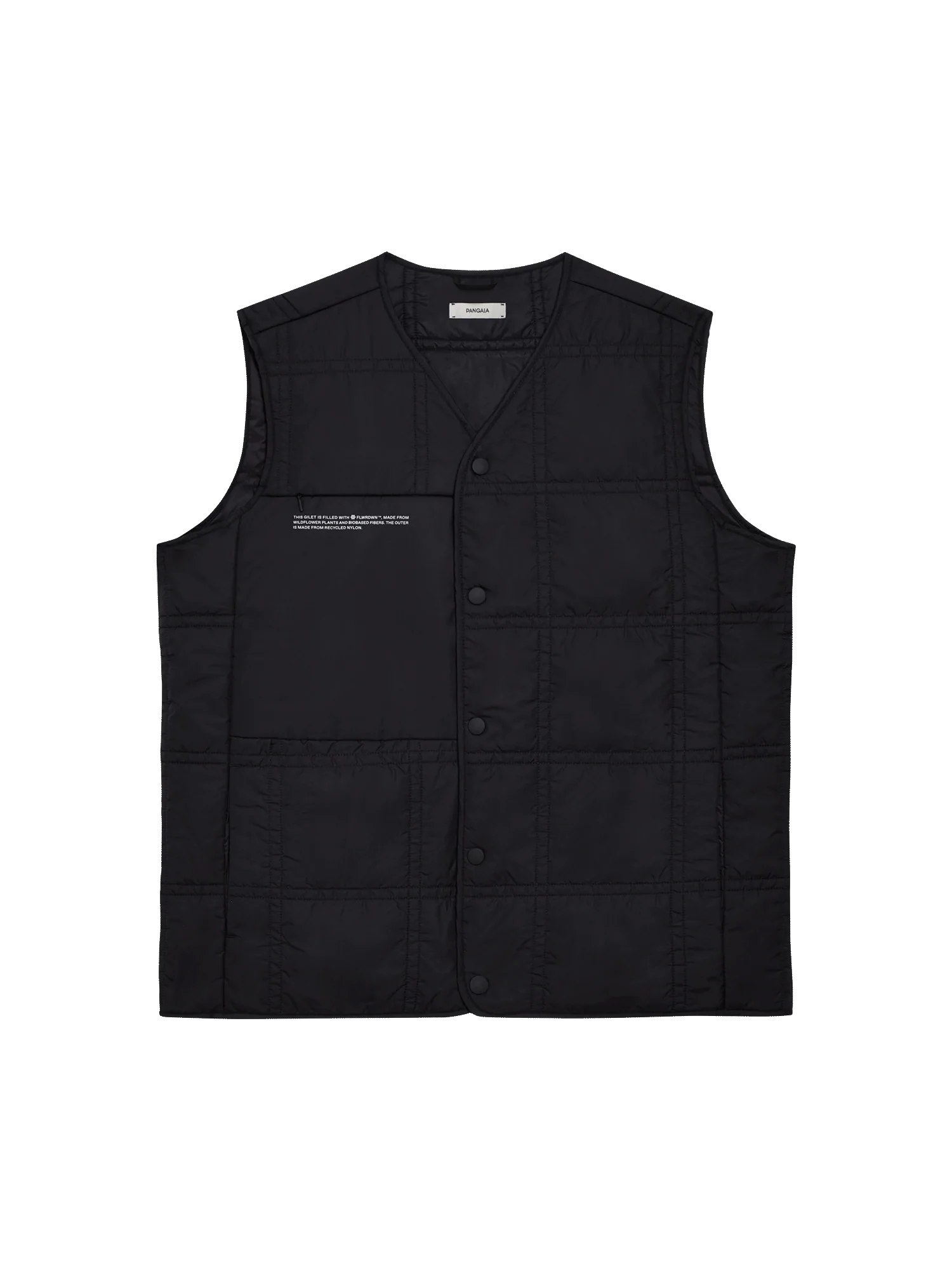 Recycled-Nylon-NW-Flwrdwn-Quilted-Gilet-Black-packshot-3