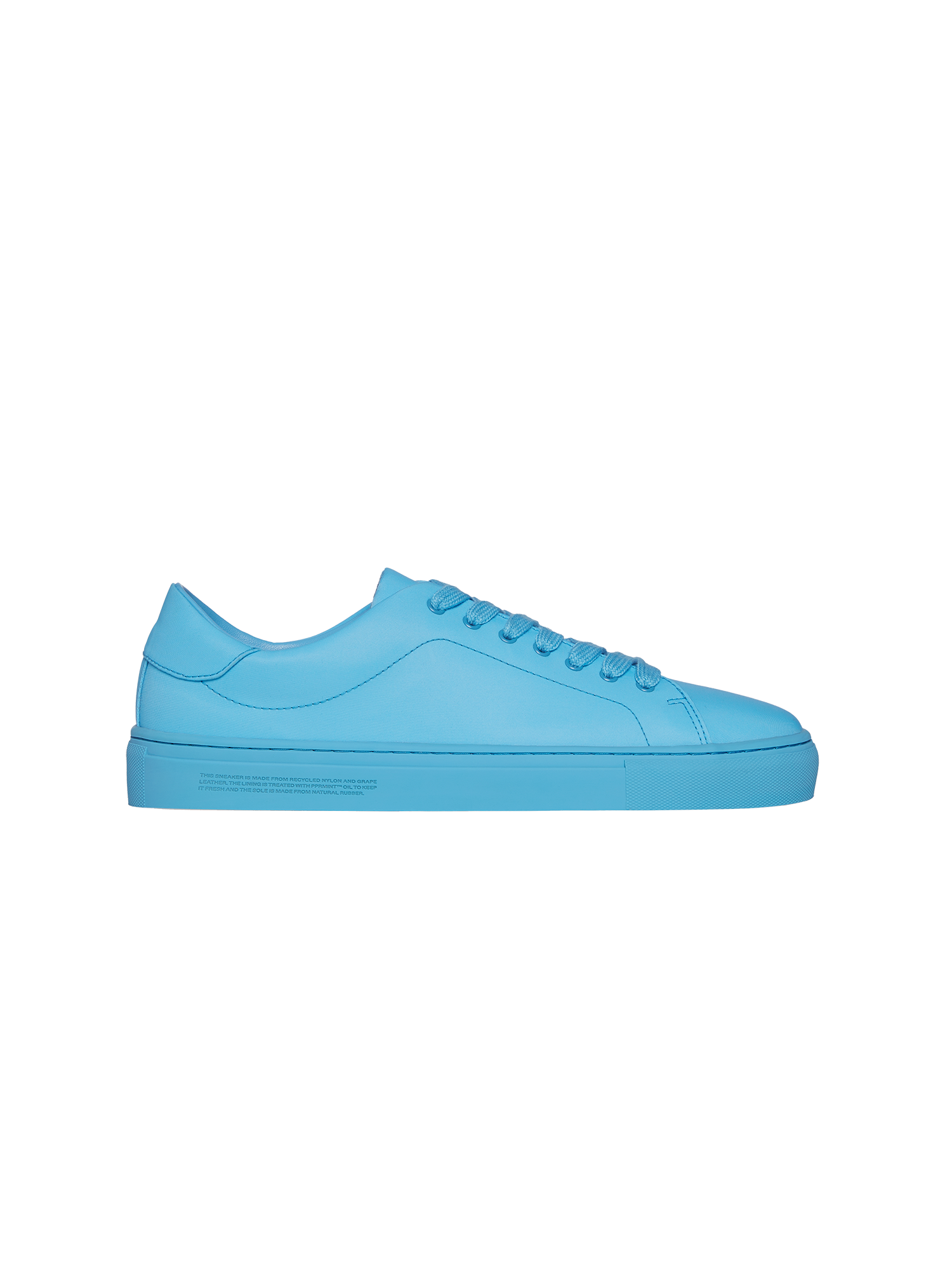 Recycled Nylon Sneakers—beach blue-packshot-3