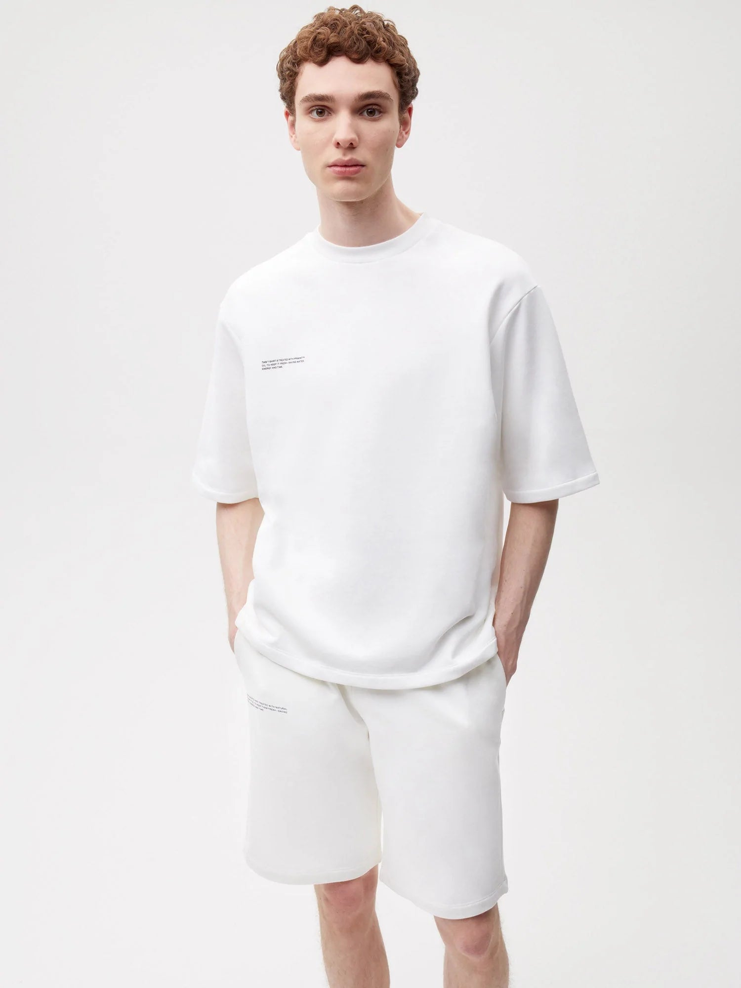 Relaxed Fit T Shirt Off White Male