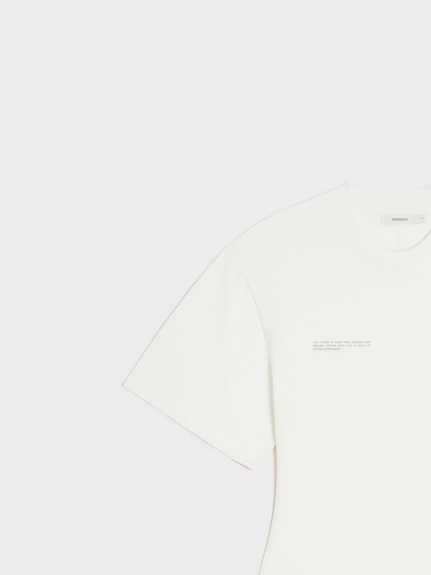 Seaweed Fiber Wide Sleeve T Shirt Off White