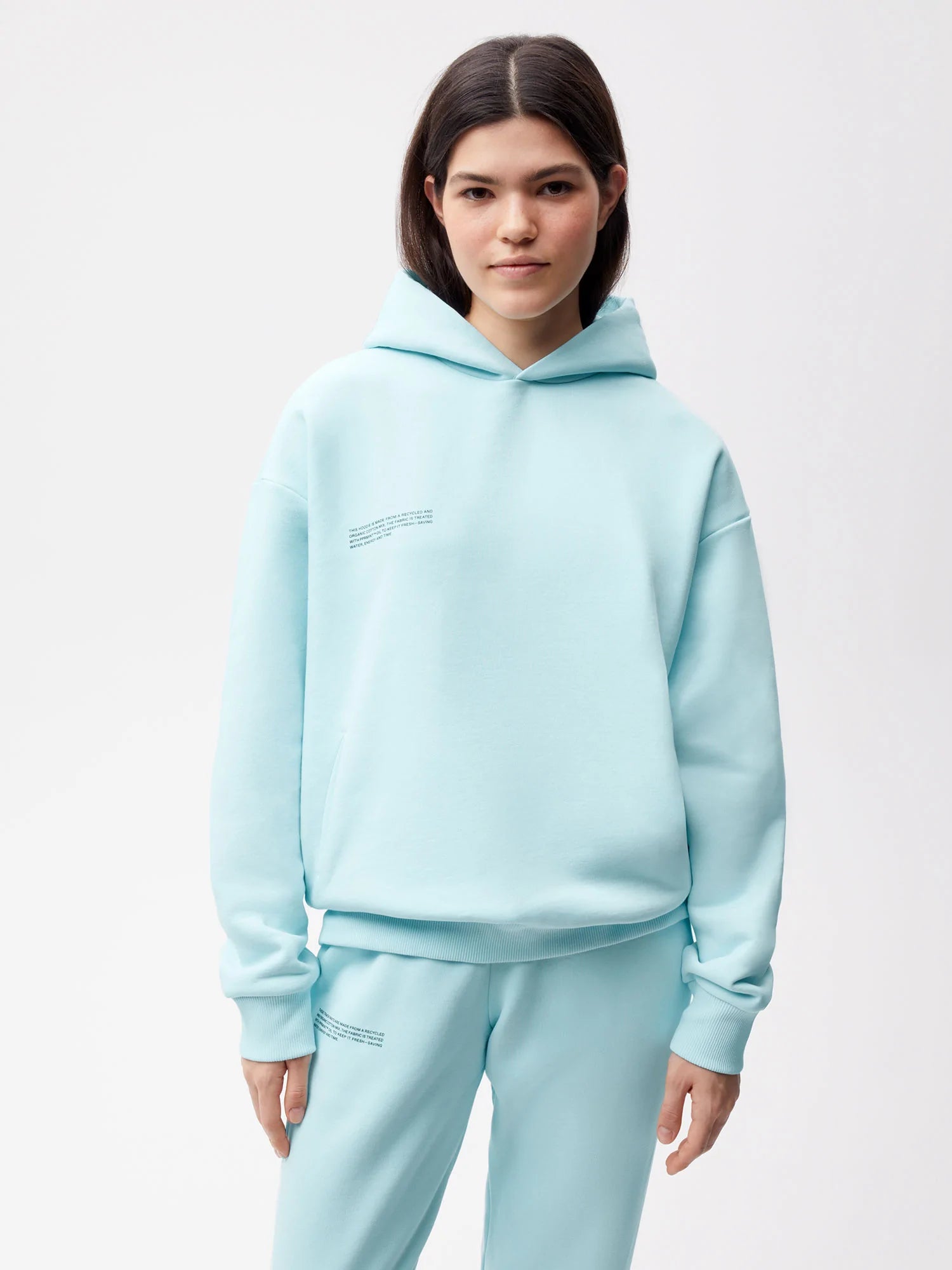 Signature Hoodie—powder blue female