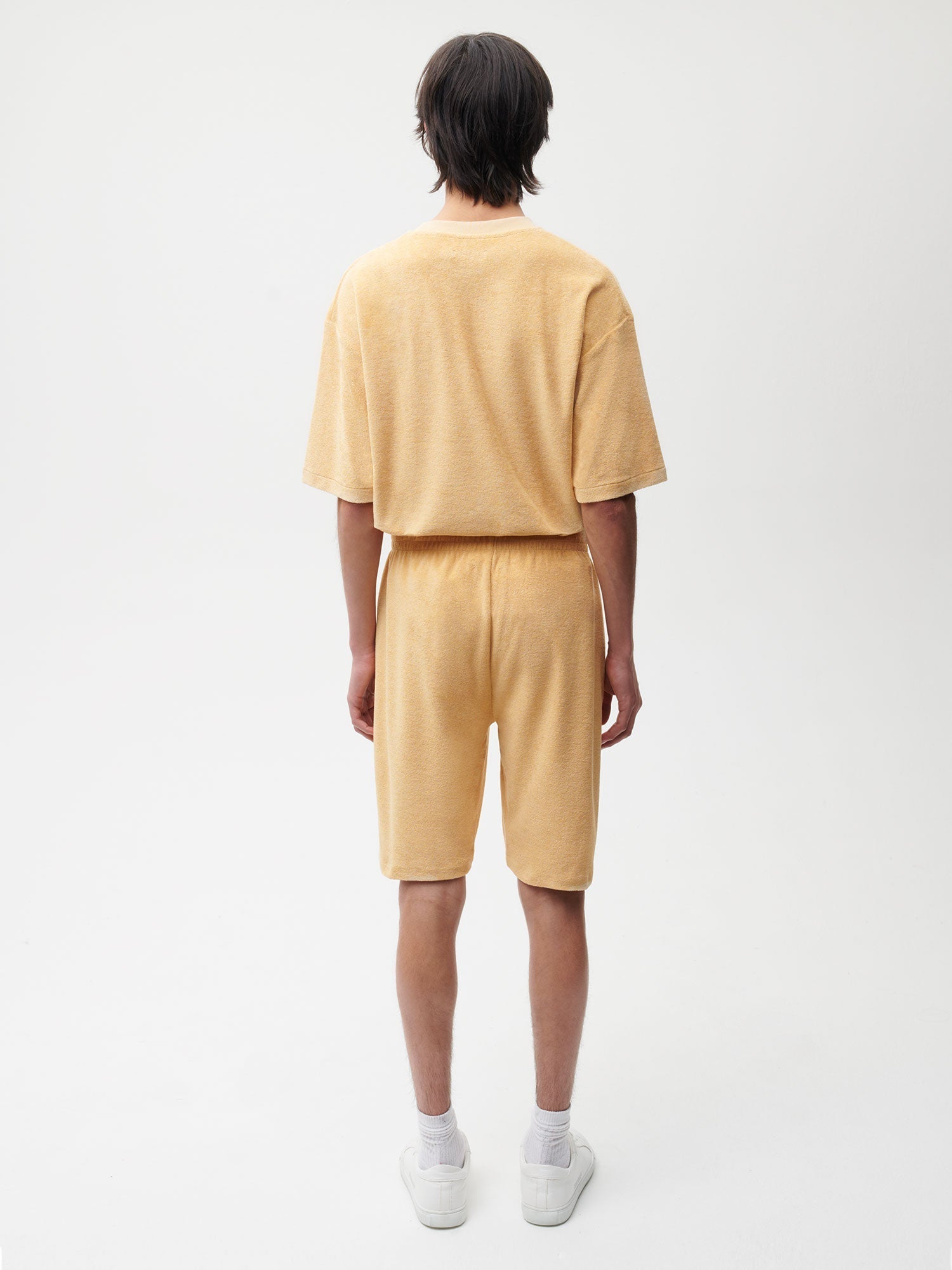 Towelling Long Shorts Male