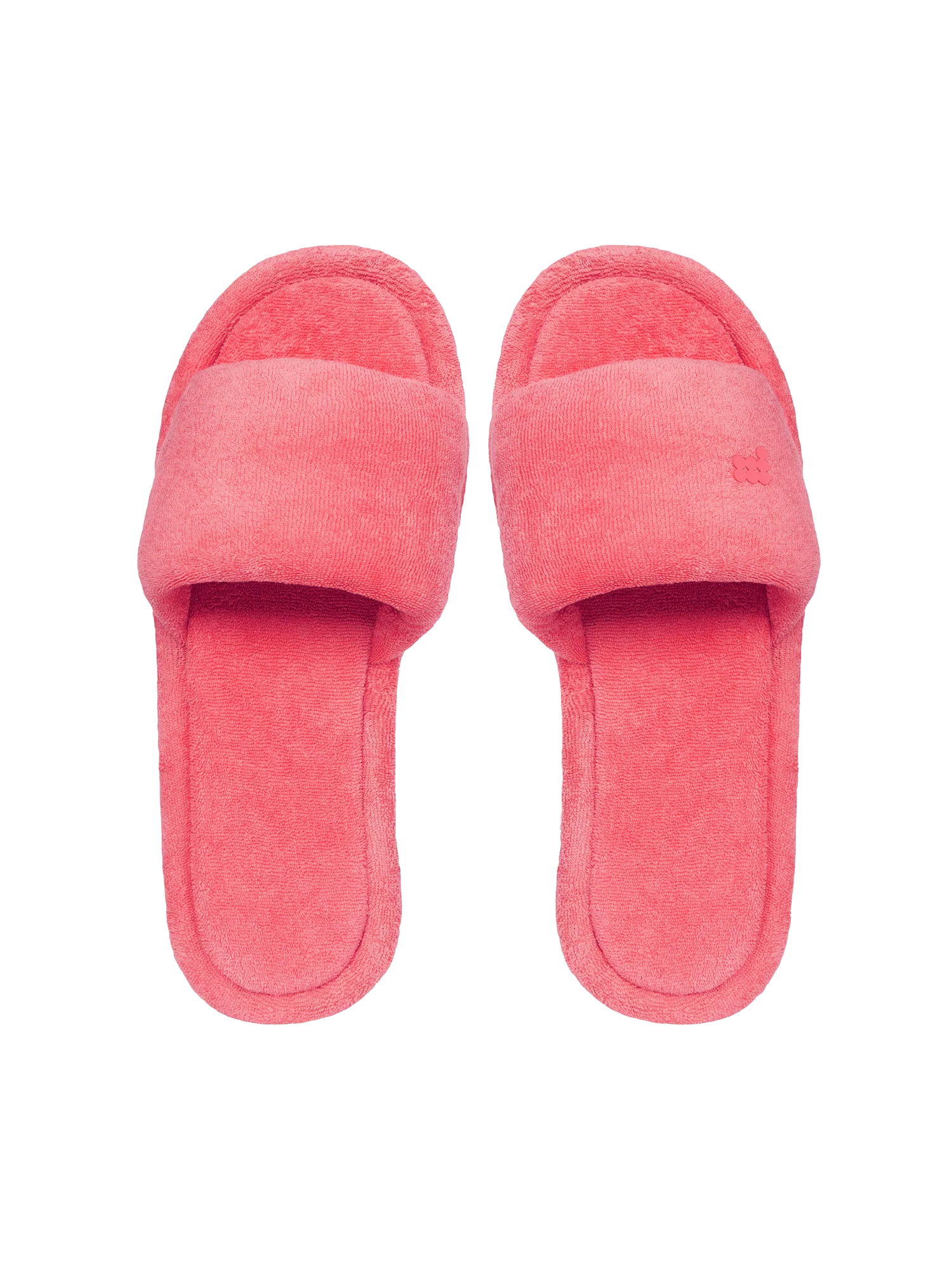 Summer Towelling Slippers—lotus pink-packshot-3