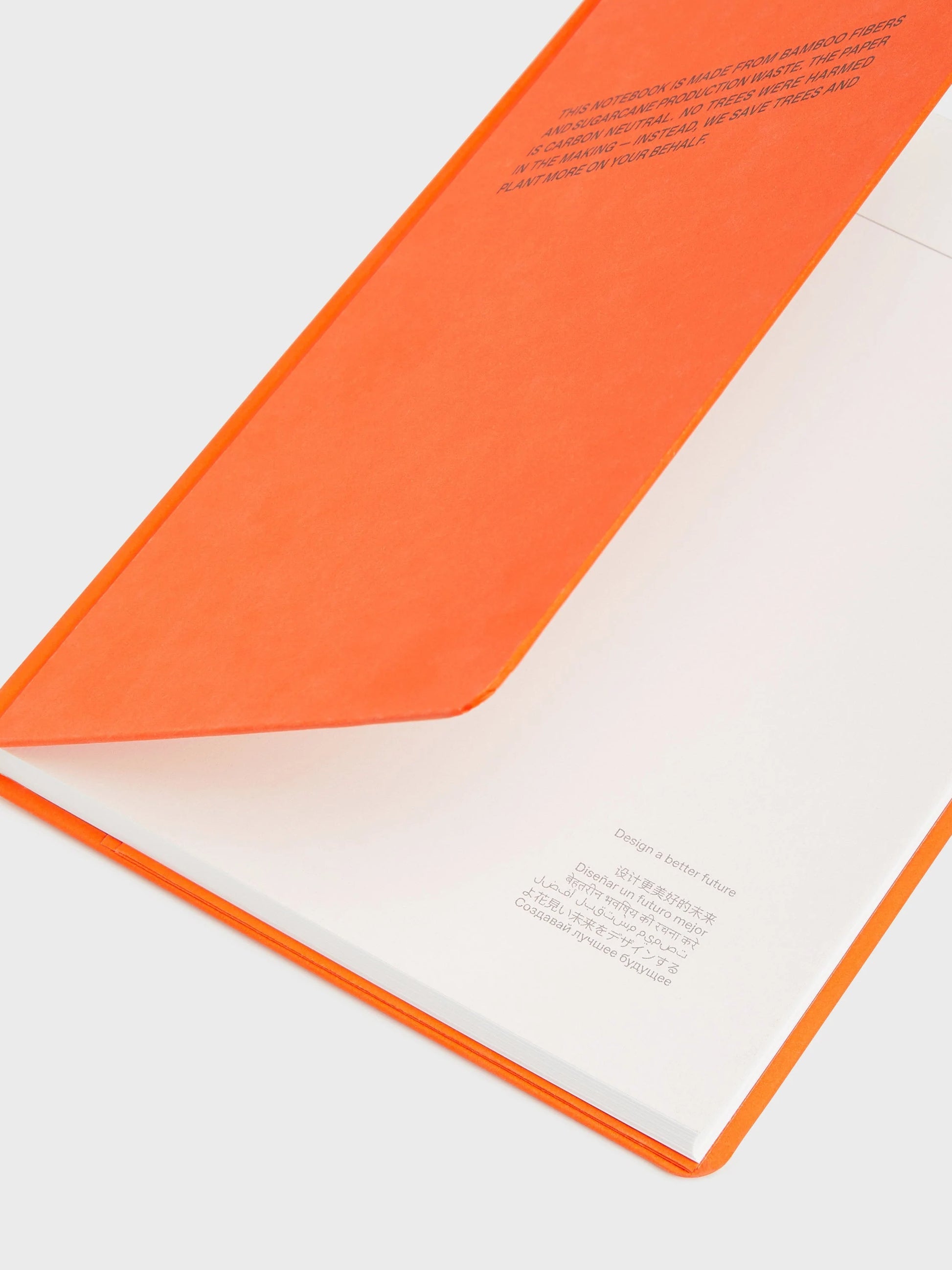 Tree Free Notebook Persimmon Orange